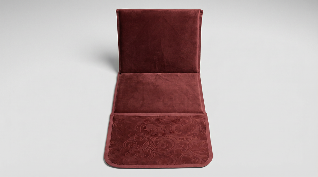 سجادة الصلاة بمسند الظهر